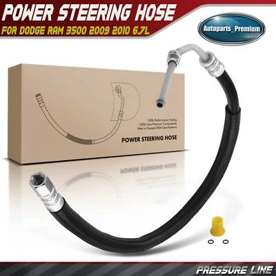 Power Steering Pressure Line Hose Assembly for Dodge Ram 3500 2009 2010 L6 6.7L - Image 1 of 4