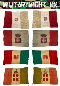 1 /35 - 1/32 SCALE  FLAGS ITALIAN WAR TORN BATTLE DAMAGED - Picture 1 of 1