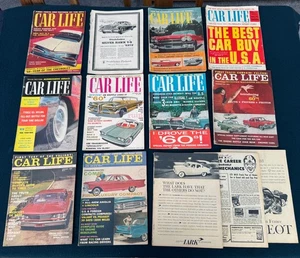 Car Life USA Magazines - 1950's & 1960's - 13 issues - Set 13 - Picture 1 of 7