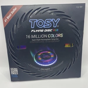TOSY Flying Disc RGB 16 Millionen Farben superhelle wiederaufladbare Disc - Bild 1 von 6