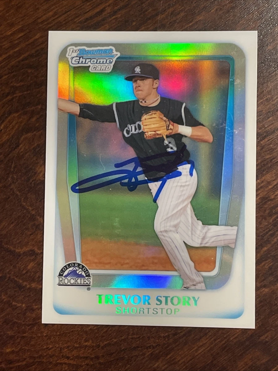 Bowman Trevor Story Baseball Sports Trading Cards & Accessories