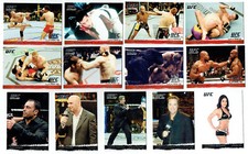 2009 Topps UFC Round 1 Complete Set 99 Cards Joe Rogan RC, St-Pierre RC, Gracie