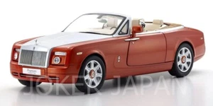 KYOSHO ORIGINAL 1/18scale Rolls-Royce Phantom Drophead Coupe Orange KS08871P JDM - Picture 1 of 5