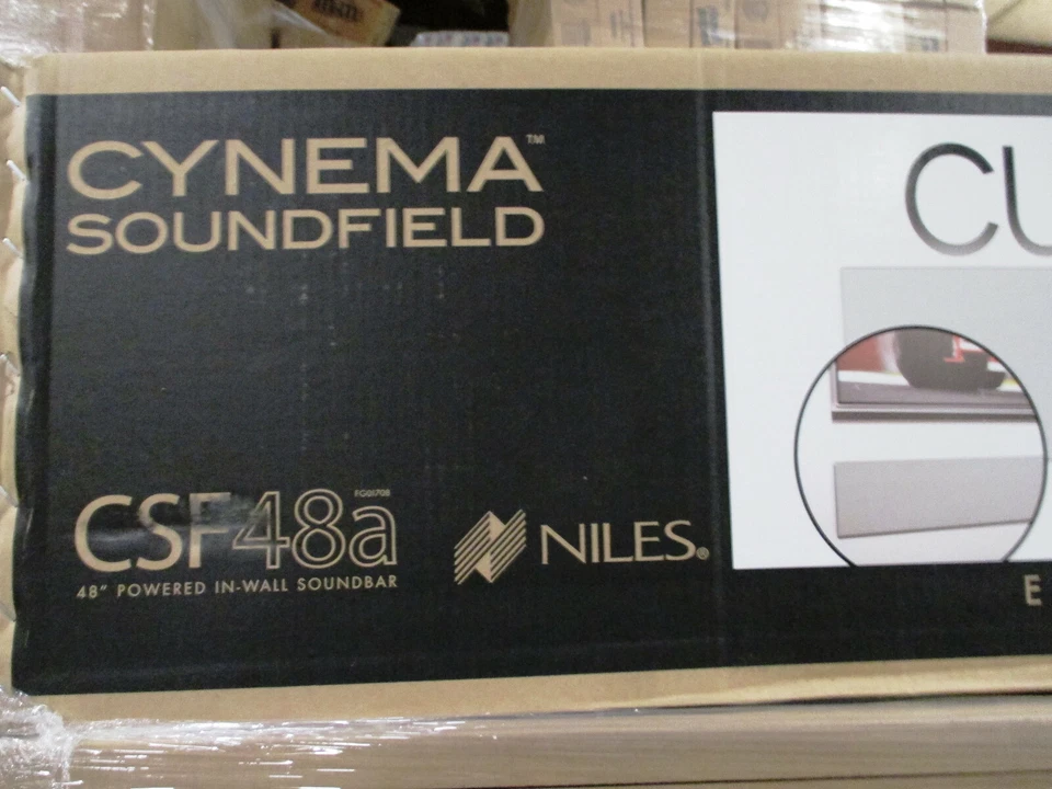 Niles Cynema Soundfield CSF48a 48" Inch In-Wall Soundbar Speaker System - Image 1 of 3