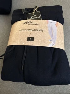 New Jackson Hole Men’s Dark Navy Blue Sweatpants Size: Large - Picture 1 of 2