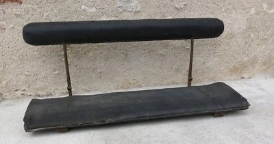 BANQUETTE CALECHE, voiture à cheval, siège charrette, fiacre, banquette carriole - Photo 1/4