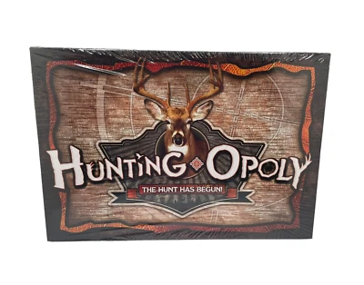 Hunting-Opoly The Hunt Has Begun Strategy Board Game Made in USA NEW SEALED - Image 1 of 4