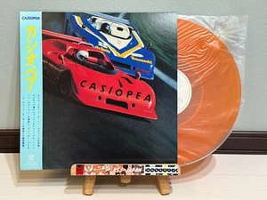 Casiopea CASIOPEA Clear Orange Vinyl LP Record Analog MHJL184 New In Hand JAPAN - Picture 1 of 8