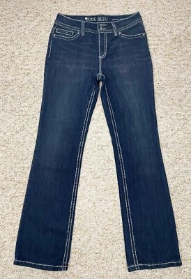Code Bleu Jeans Women's sz 6 Embellished Annette  Bootcut Denim Mid Rise (30x33) - Image 1 of 4