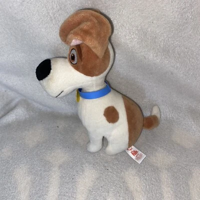TY The Secret Life Of Pets 6” Tall Max The Dog Plush Stuffed Animal Toy 2016 - Image 1 of 4