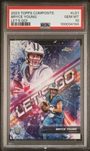 2023 Topps Composite Let’s Go Bryce Young #LG-1 PSA 10 - Picture 1 of 2