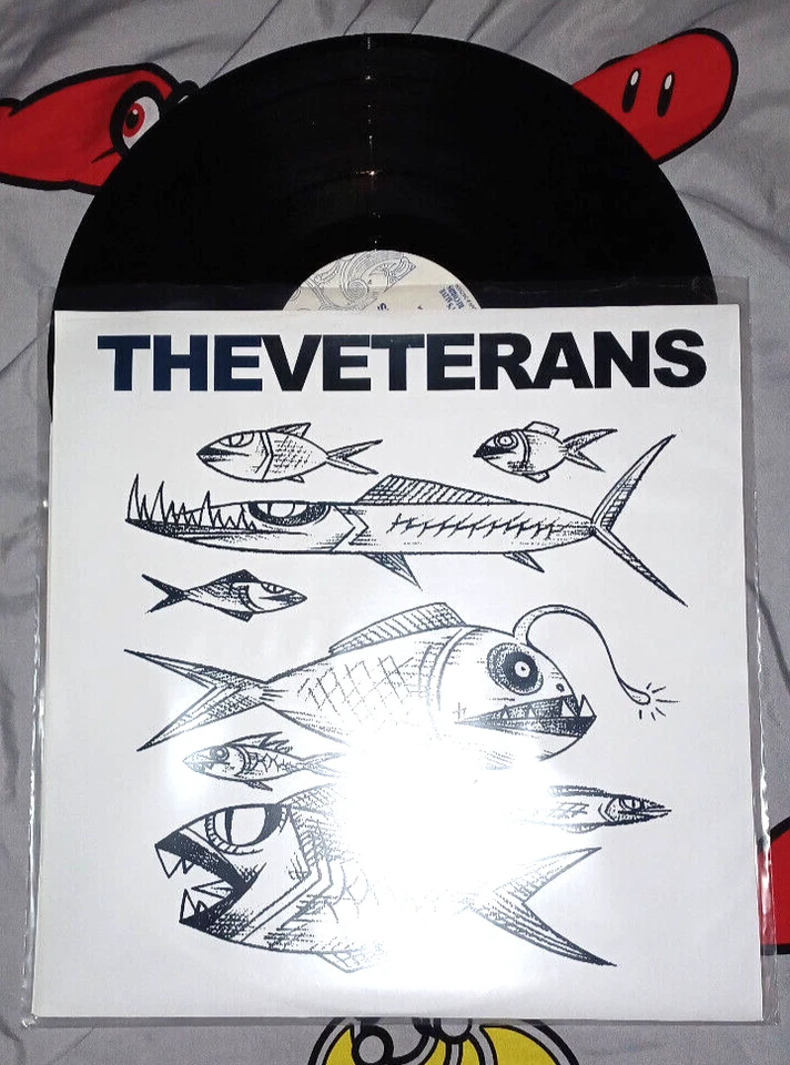 The Veterans Self-Titled LP VINYL RECORD BLACK NEW UNPLAYED IT'S ALIVE RECORDS - Image 1 of 1