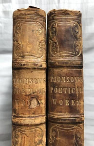 The Poetical Works of James Thomson Two Volumes 1784 Letterpress Printing - Picture 1 of 12