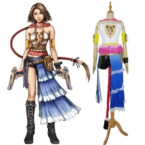Final Fantasy X-2 Yuna Cosplay Costume Sphere Hunter Dresspheres Gunner Outfit - Picture 1 of 5