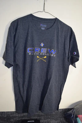 Camiseta SMITH COLLEGE Crew Remo Rewers Gráfica Campeón PARA HOMBRES L Gris ASPECTO USADO Foto 1 de 4