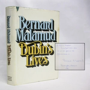 Dubin's Lives SIGNED by Bernard Malamud 1979 First Trade Printing 1st Edition - Picture 1 of 10
