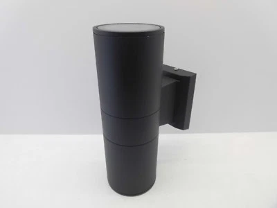 ANSELL ADM50GU10 BLACK DUO MIDI UP / DOWN WALL LIGHT IP65 OUTDOOR 2 X 50W GU10 - Image 1 of 4