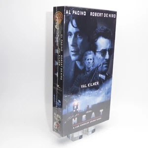 HEAT - Al Pacino, Robert Deniro, Val Kilmer, Tom Sizemore VHS FACTORY SEALED - Picture 1 of 5