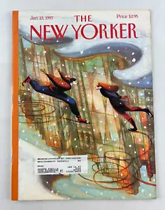 Das New Yorker Magazin 13. Januar 1997 - City Skate, Lorenzo Mattotti Cover - Bild 1 von 4