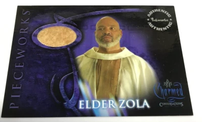 INKWORKS CHARMED CONVERSATIONS TRADING CARD COSTUME CARD PWCC6 ELDER ZOLA-BEIGE - Image 1 of 2