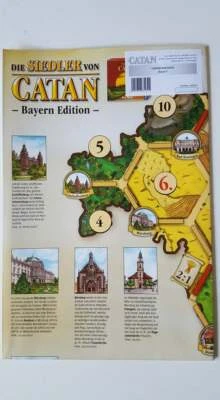 Siedler von Catan - Länderszenario zur Auswahl - NEU & OVP - Spielplan