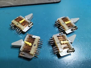 4pcs PED Series 80 4PDT Toggle Switch Spring Loaded To One Side - Picture 1 of 6