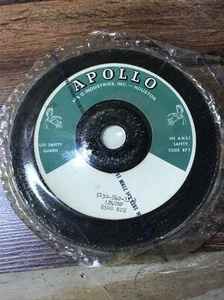 Sealed NIP Vintage Apollo 7 Inch Grinding Disc - Picture 1 of 2