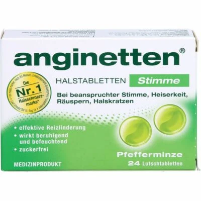 MCM KLOSTERFRAU VERTR. GMBH ANGINETTEN Stimme Lutschtabletten 24 St PZN11877002