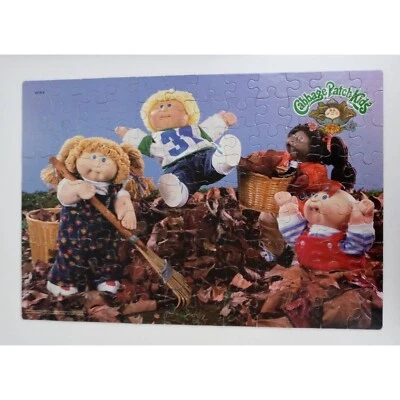 Vintage 1984 Cabbage Patch Kids 100 Piece Puzzle #4476-3 MB 100% Complete - Image 1 of 4