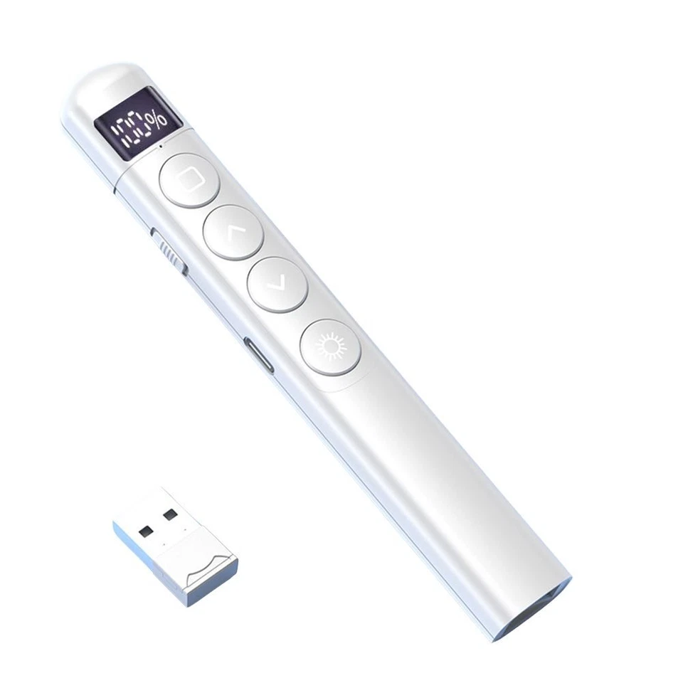 Laser Presentation Pointer 2.4G Wireless Demonstration Remote for PPT P8C6 - Image 1 of 4
