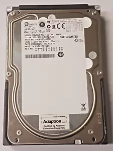 147 GB Fujitsu MAW3147NC Ultra 320 SCSI 80pin 10K RPM 8MB HDD 3.5 " Hard Drive - Picture 1 of 1