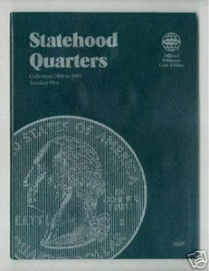 1999 - 2001 STATE QUARTER WHITMAN STORAGE BOOK - # 1 - Album - Picture 1 of 1