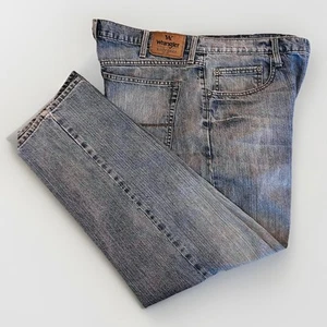 Jeans Wrangler Auténticos Vintage Para Hombre 38X30 Denim Azul Jeans. Usado. - Imagen 1 de 9