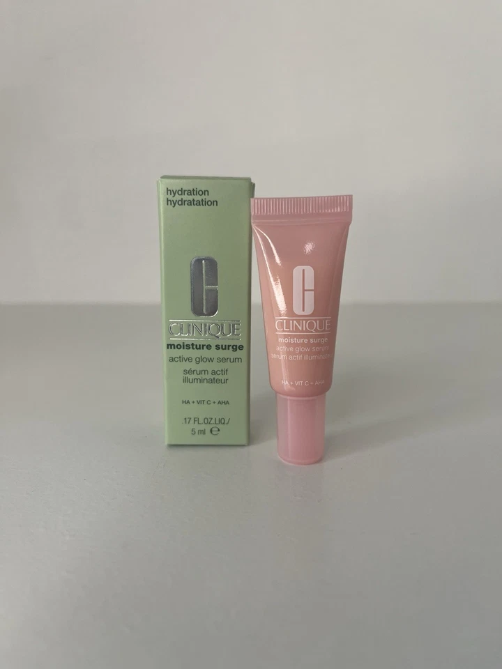Clinique Moisture Surge active glow serum Hydration 0.17oz/5ml NIB - Image 1 of 1