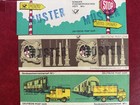 (1628) DDR, 3 Markenheftchendeckel mit Stempelaufdruck "MUSTER", ungeknickt.
