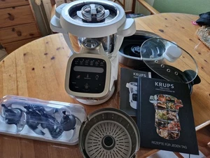 Krups Prep & Cook Küchenmaschine, Weiß - Bild 1 von 7