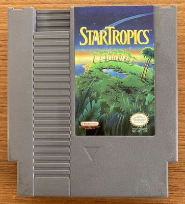 NES ~ STARTROPICS ~ Nintendo Game 3 Screw NES-OC-USA Game Cart Only NTSC - Image 1 of 4