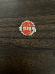 DETROIT PISTONS PIN Basketball NBA Team Gift Enamel Hat Backpack Lapel Brooch - Picture 1 of 3