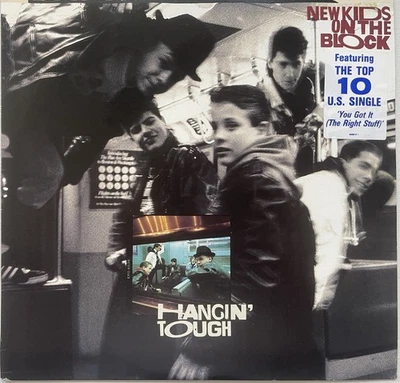 NEW KIDS ON THE BLOCK Hangin” Tough 1988 OZ CBS EX/EX - Image 1 of 3