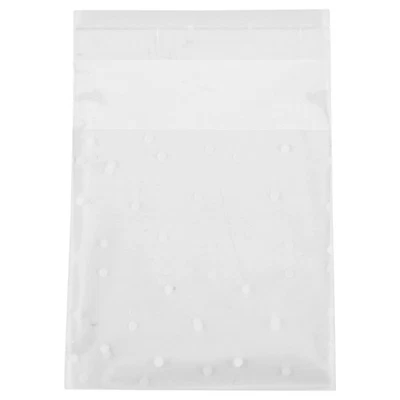 200 Pcs Self Adhesive Candy Bag Cookie Bags Self-Adhesive Sealing Polka Dot7698 - Image 1 of 4