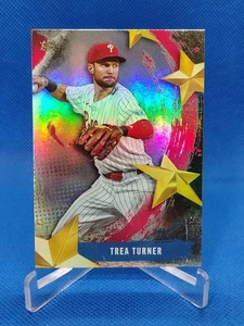 Trea Turner -2025 Topps Stars Of MLB #SMLB-49 Foilboard - Picture 1 of 3