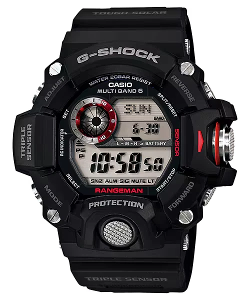 Orologio CASIO G-SHOCK MASTER OF G RANGEMAN GW-9400-1ER SOLAR RADIO CONTROLLED - Immagine 1 di 4