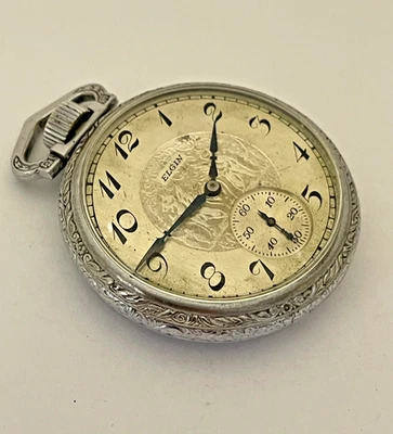 Art Deco 1925 Elgin Size 16s Pocket Watch - Image 1 of 4