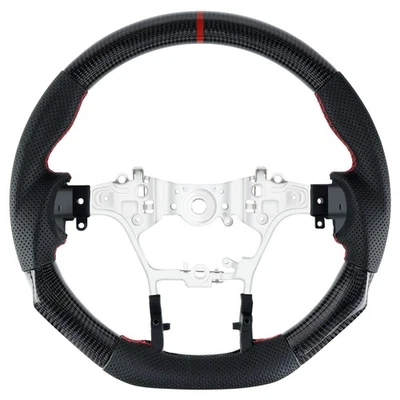 Real Carbon Fiber Steering Wheel Fits For Toyota Hilux Revo Fortuner 2015-2022 - Image 1 of 4