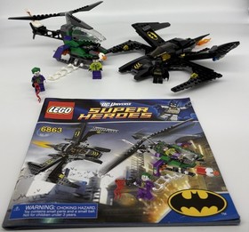 LEGO DC Comics Super Heroes: Batwing Battle over Gotham City (6863) Complete