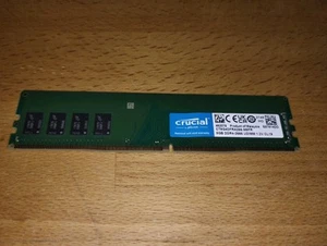 Crucial 8GB DDR4-2666 CL-19 UDIMM Arbeitsspeicher (CT8G4DFRA266) - Photo 1/2