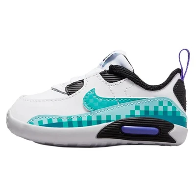 Кроватка Nike Max 90 кроватка SE белый/стиранный бирюзовый черный (DJ8043 100) - Изображение 1 из 4
