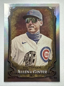 ⭐🦄 2024 Topps Allen & Ginter - Cody Bellinger #106 retrato plateado🆓📦 - Imagen 1 de 2