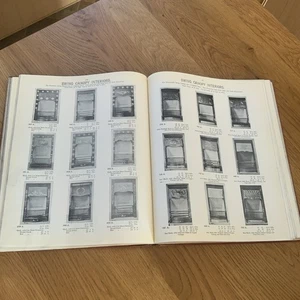 Libro de catálogo de chimeneas vintage de abrigos y rejillas precios ilustrados de principios de 1900 - Imagen 1 de 9