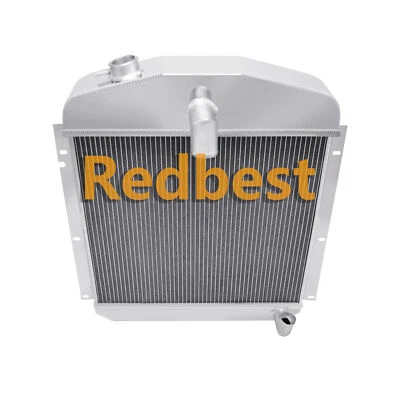 New CC4749 For 1949 1950 1951 Plymouth Deluxe Base 3.6L Aluminum Radiator 3Rows - Image 1 of 4